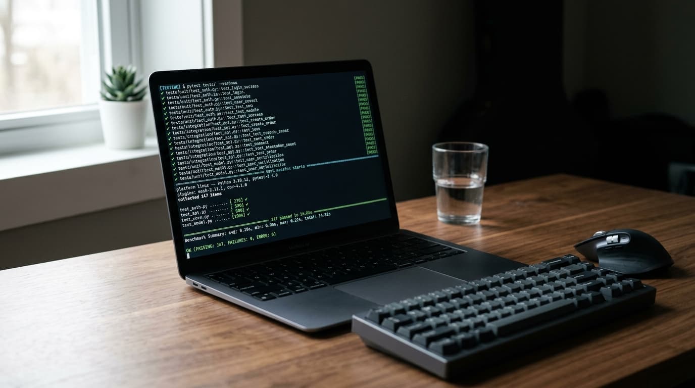 Batería de pruebas automatizadas y verificación técnica